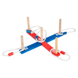 Wooden Ring Toss Garden Quoits Game