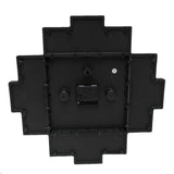 Black 12 Photo Wall Mounted Wall Clock