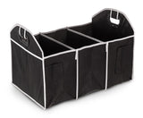 Folding 2 in 1 Car Boot Organiser (Black)