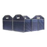 Folding 2 in 1 Car Boot Organiser (Blue)