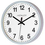 Quiet Sweep Powder Blue 25cm Wall Clock