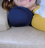 Microbead Travel Beanie Pillow - Navy Blue