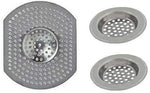 Set of 3 Sink Strainers