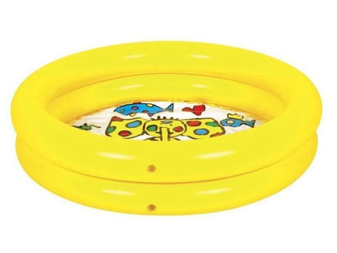 Round 24" Baby Two Ring Paddling Pool