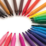 Pack of 24 Felt Tip Colouring Pens