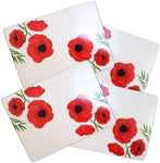 Set of 4 Poppy Placemats