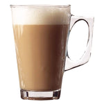 Set of 6 Premium 11cm Latte Glasses