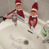 Elves Behavin’ Badly Set of 2 Elfie and Elvie Figures