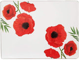 Set of 4 Poppy Placemats