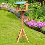 Wooden Bird Table