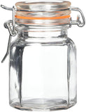 Set of 12 Glass Spice Jars