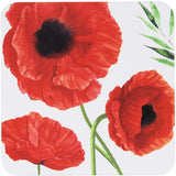 Set of 4 Poppy Placemats and 4 Poppy Drinks Coaster