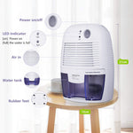 Portable Electric 500ml Home Air Dehumidifier