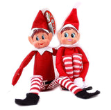 Elves Behavin’ Badly Set of 2 Elfie and Elvie Figures