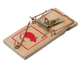 Pack of 4 Traditional Wooden Mouse Traps