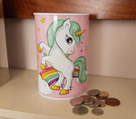 Unicorn Money Saving Tin