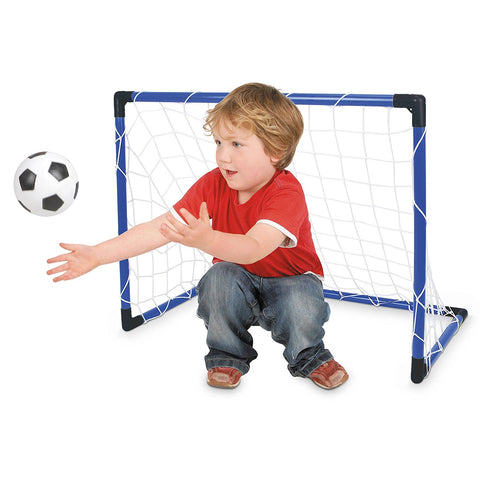 Junior Football Goal Net with Ball and Pump