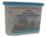 Pack of 4 Fresh Linen Scented 500ml Interior Dehumidifiers