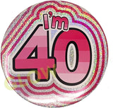 Giant Party Badge (Various)