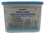 Pack of 4 Fresh Linen Scented 500ml Interior Dehumidifiers