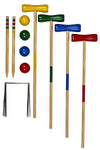 Junior 4 Player Wooden Garden Croquet Set