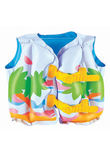 Kids Inflatable Tropical Swim Vest