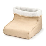 Electric 2 in 1 Beige Foot Warmer and Massager