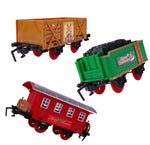 Deluxe 14pc Christmas Train Set with Realistic Sound and Light