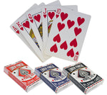 Set of 2 Linen Finished Poker Size Playing Cards