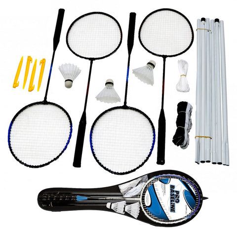 Deluxe 4 Player Badminton Set