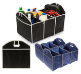 Folding 2 in 1 Car Boot Organiser (Blue)