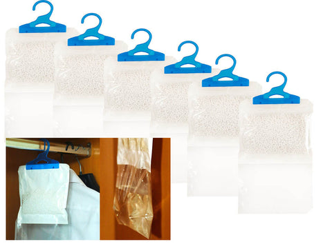 Hanging Wardrobe Dehumidifier Bags