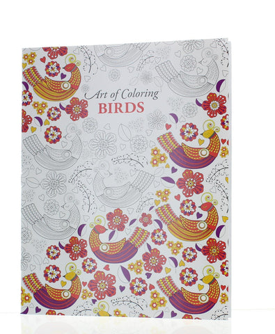 Adult Colouring Book with 24 Exclusive Bird Artworks