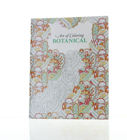 Adult Colouring Book with 24 Exclusive Botanical Artworks